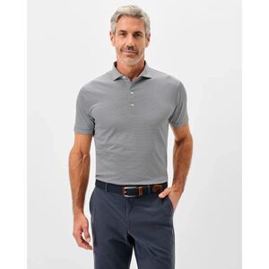 Johnnie-O Lyndon Navy Striped Golf Polo Shirt XL NWT